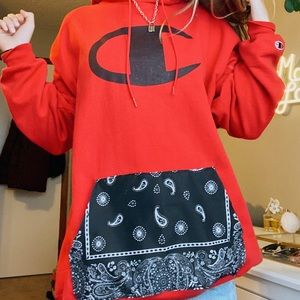 Champion Bandana Hoodie